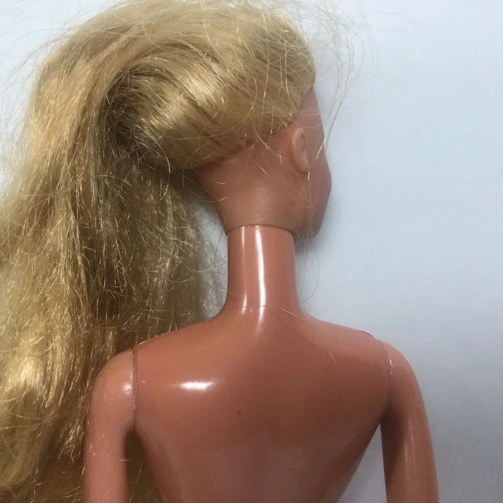 Vintage Mattel 1966 Twist‎ n Turn Barbie Doll Blonde Hair Blue Eyes made MEXICO